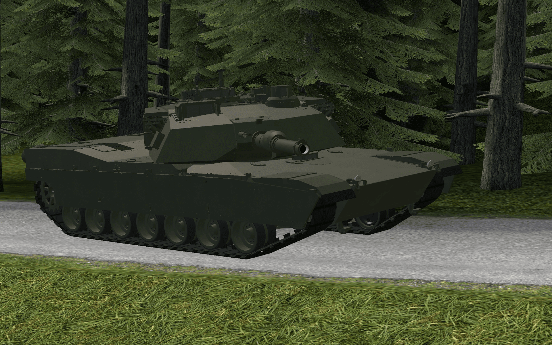 M1A2 Main Battle Tank (Full prop made)