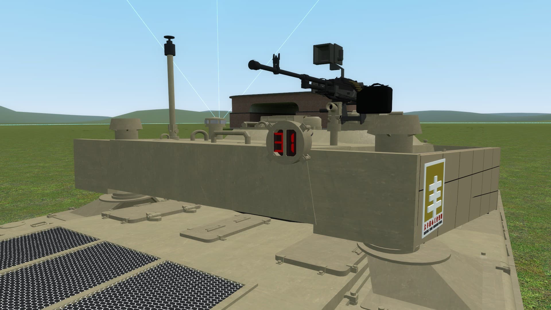 Simple USSR/CN tank formation light