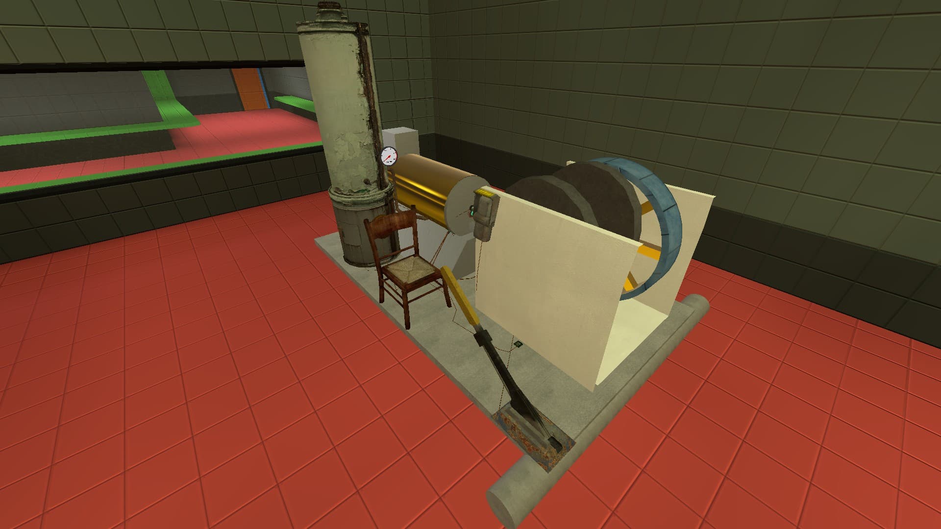 Realistic Single Cylinder Steam Engine