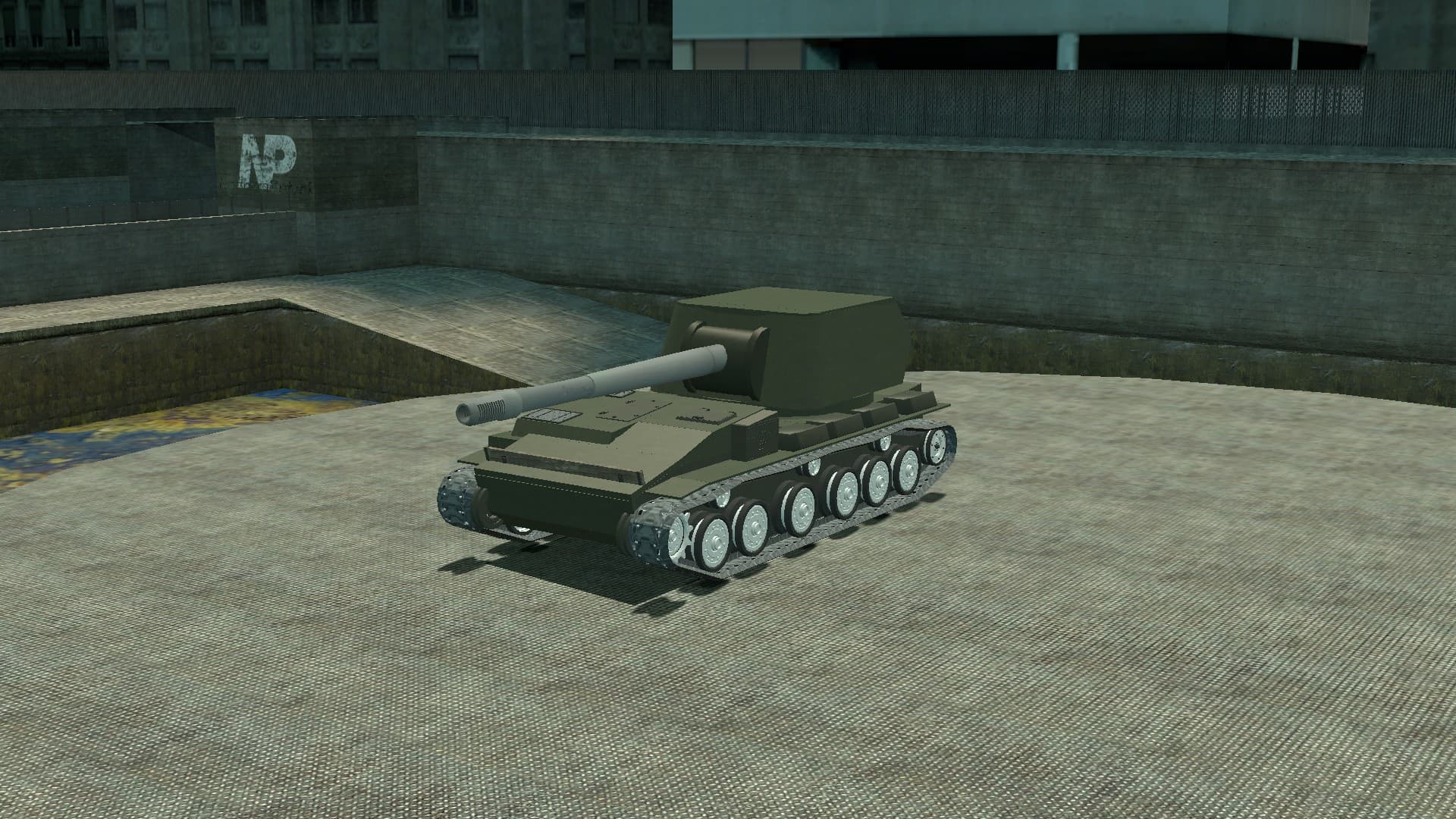 Arty capable howitzer tank