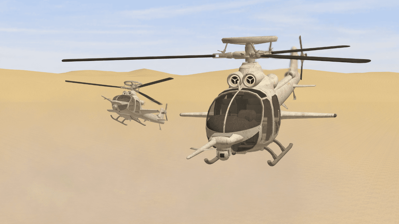 Unarmed Light Utility Helicopter