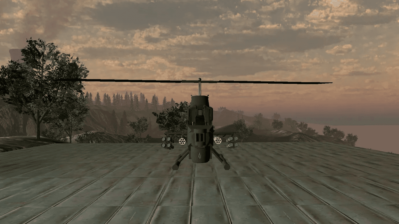 AH-1T Seacobra with TOWs