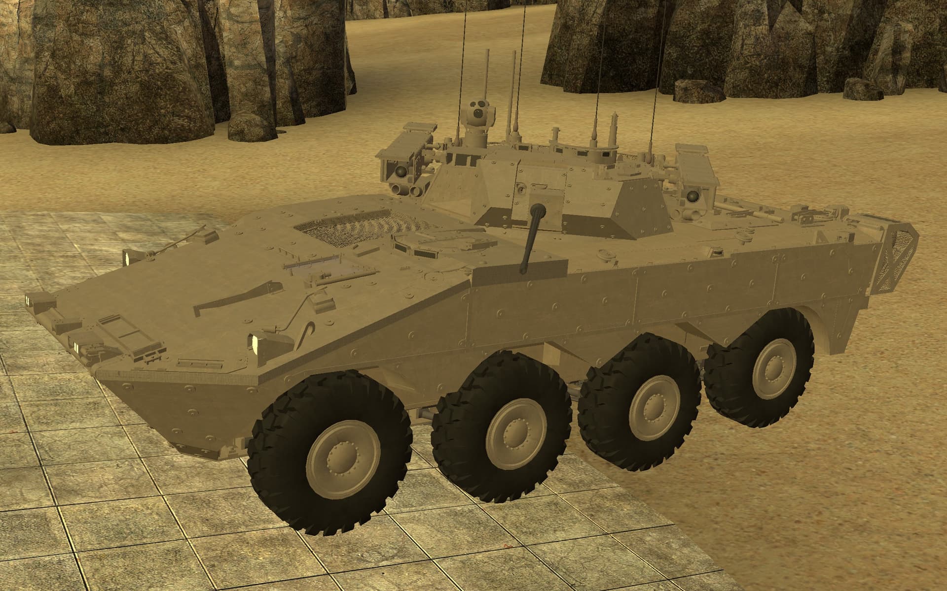 VBM Freccia 8×8 IFV (full prop made)